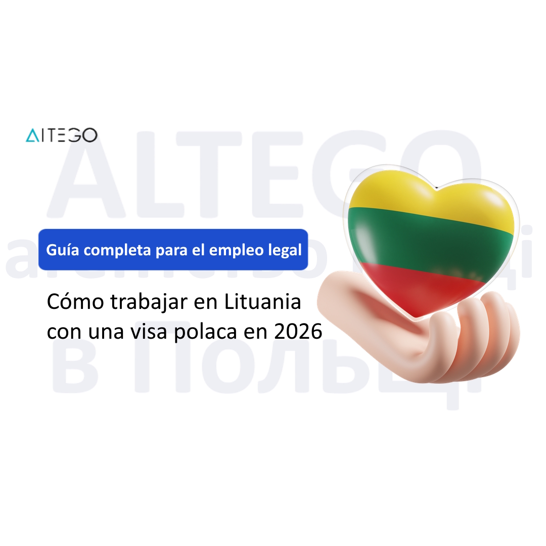 Cómo trabajar en Lituania con una visa polaca en 2026: Guía completa para el empleo legal